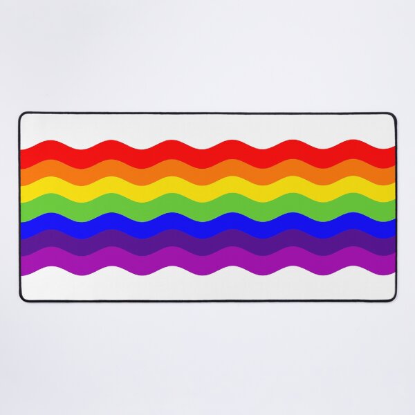 Item preview, Wavy Flag - Rainbow designed and sold by sillyjess.