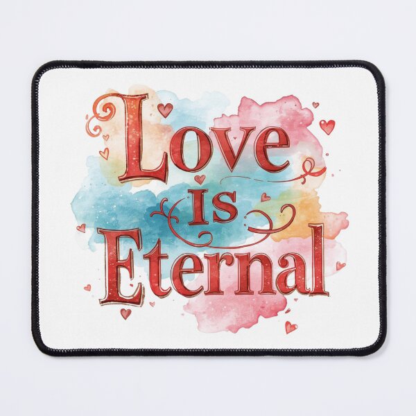 Item preview, Love is Eternal designed and sold by RisingWolfStudio.