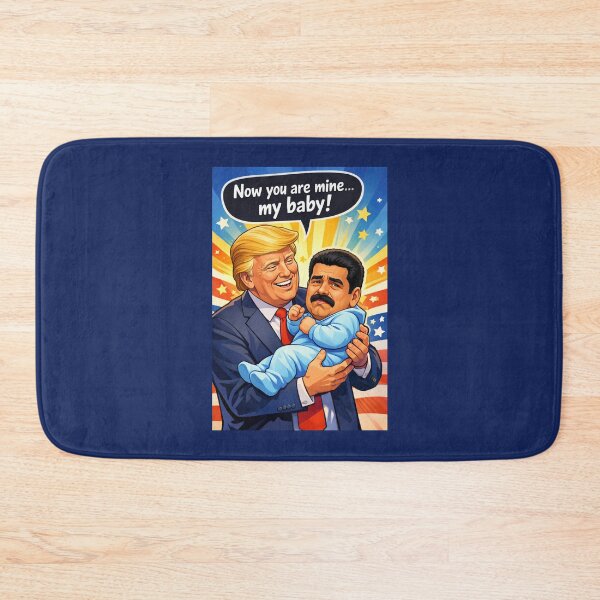 Item preview, Donald Trump ft Nicolas Maduro Political Meme designed and sold by FutureTraveller.