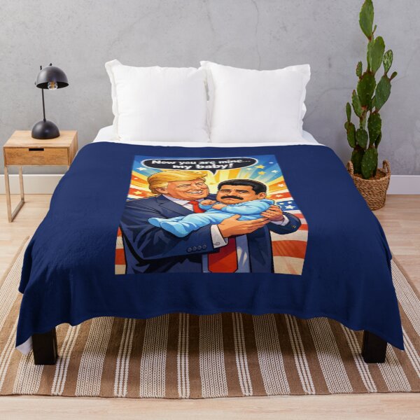 Item preview, Donald Trump ft Nicolas Maduro Political Meme designed and sold by FutureTraveller.