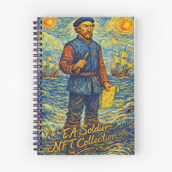 Item preview, Amerigo Vespucci, La era de los descubrimientos y los exploradores, Colección NFT de EA Soldier, Serie Exploradores designed and sold by EASNFTCOL.