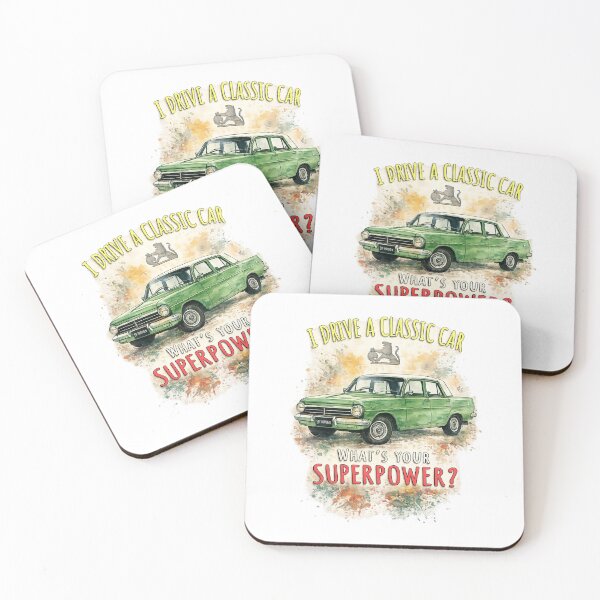 Item preview, I Drive a Classic Car EH Holden Superpower Art designed and sold by Michael van der Hoorn.