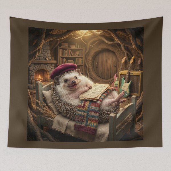 Item preview, Hedgehog Is Gonna Hit the Groove designed and sold by Tridentulus.