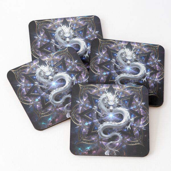 Item preview, Dragon Fractal Mandala Artificial Intelligence designed and sold by YggdraFun.