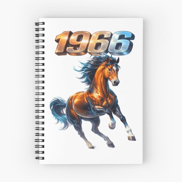 Item preview, 1966YearoftheHorseEasternZodiacFreedomStrengthDesign designed and sold by AlexLineArt.