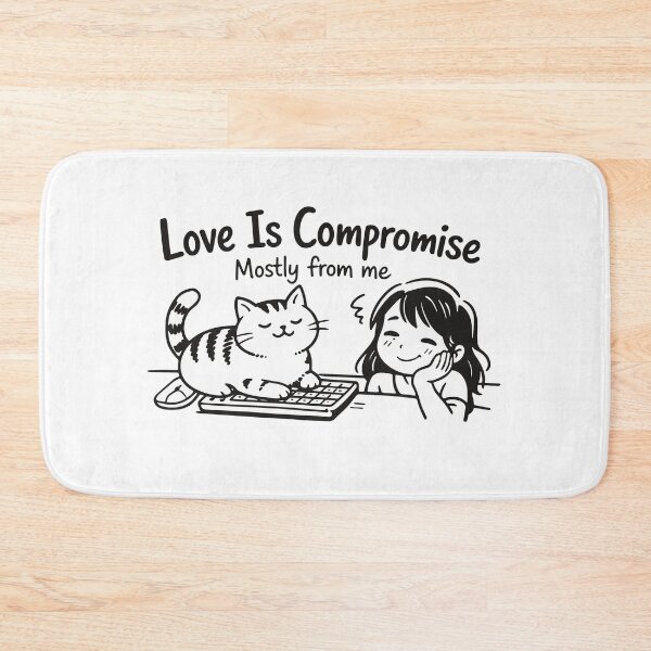 Item preview, Love Is Compromise designed and sold by SnappyPNG.