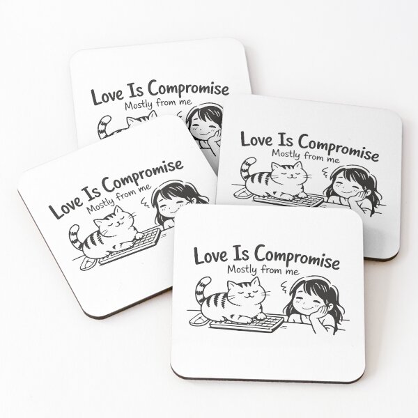 Item preview, Love Is Compromise designed and sold by SnappyPNG.