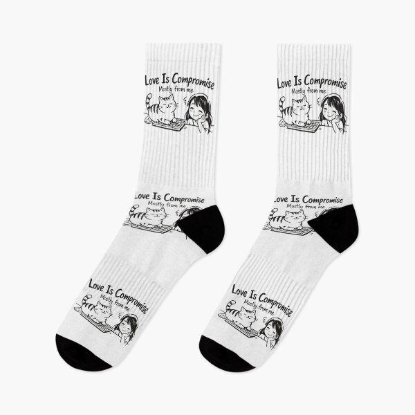 Item preview, Love Is Compromise designed and sold by SnappyPNG.