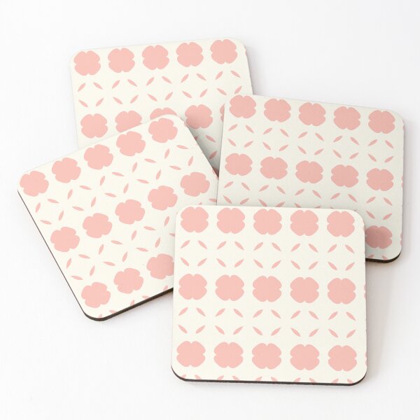 Item preview, Minimalistic pink repeating pattern  designed and sold by VitSArt.