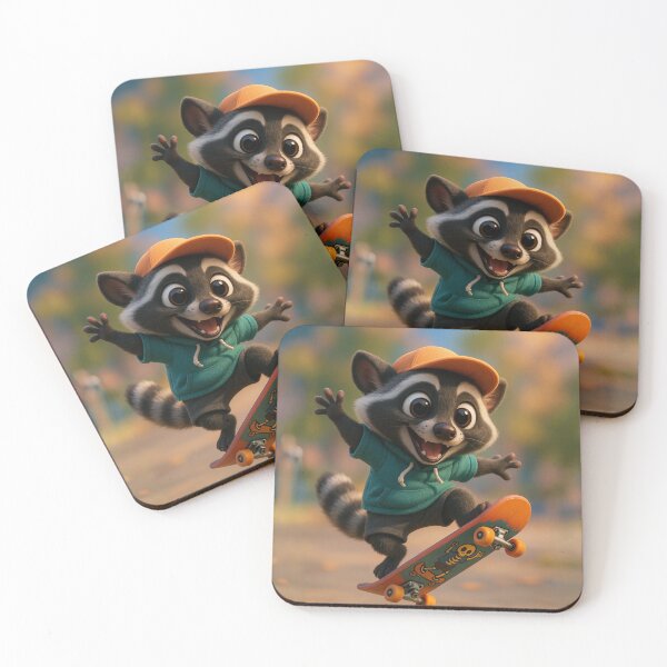 Item preview, Skater Masked Palm Civet designed and sold by Sillytoe.