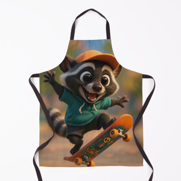 Item preview, Skater Masked Palm Civet designed and sold by Sillytoe.