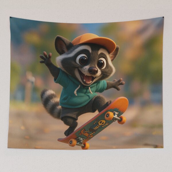 Artikelvorschau, Skater Masked Palm Civet entworfen und verkauft von Sillytoe.