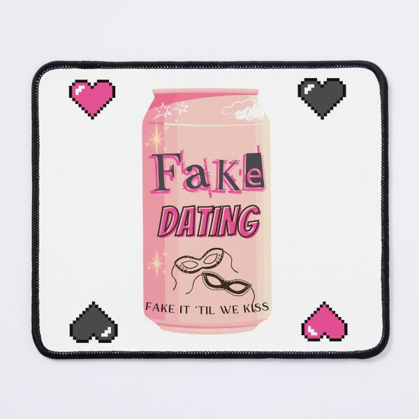 Item preview, Fake Dating | Trope in a Can designed and sold by Nyxander's Bookish Catalogue.