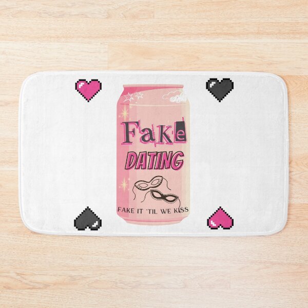 Item preview, Fake Dating | Trope in a Can designed and sold by Nyxander's Bookish Catalogue.