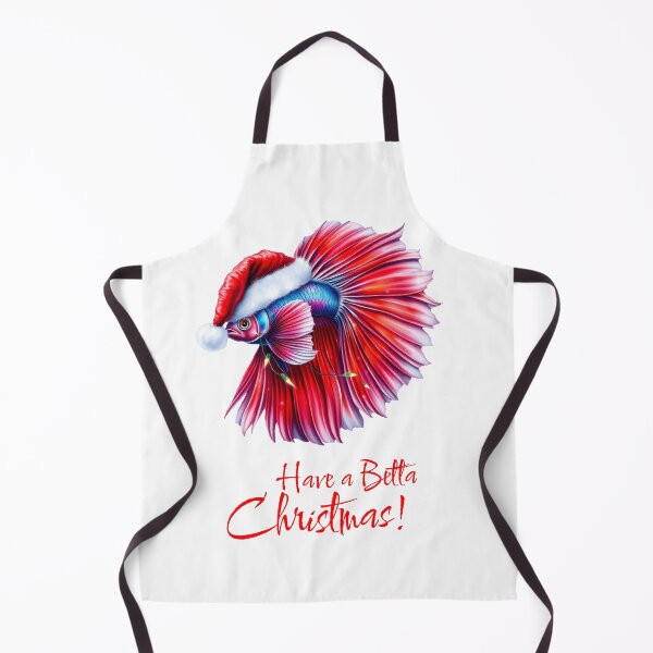 Item preview, Have a Betta Christmas! Funny Santa Betta Fish Pun Quote for Fish Lovers  designed and sold by Artycom.