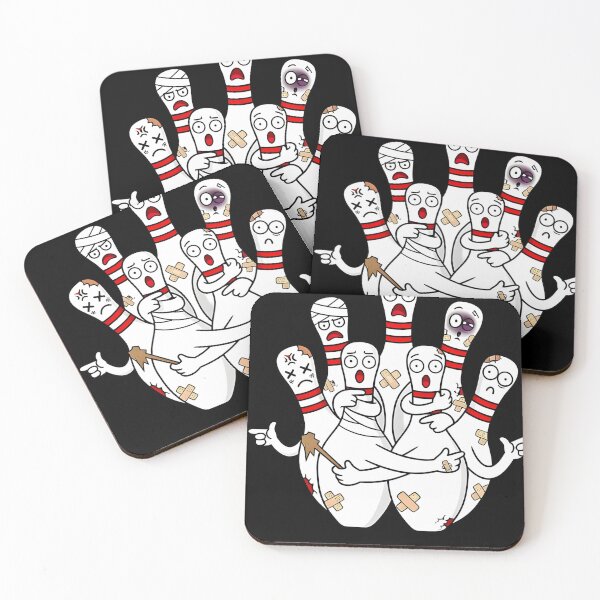 Item preview, Battered Bowling Pins Crew designed and sold by Nocturnal-Vines.