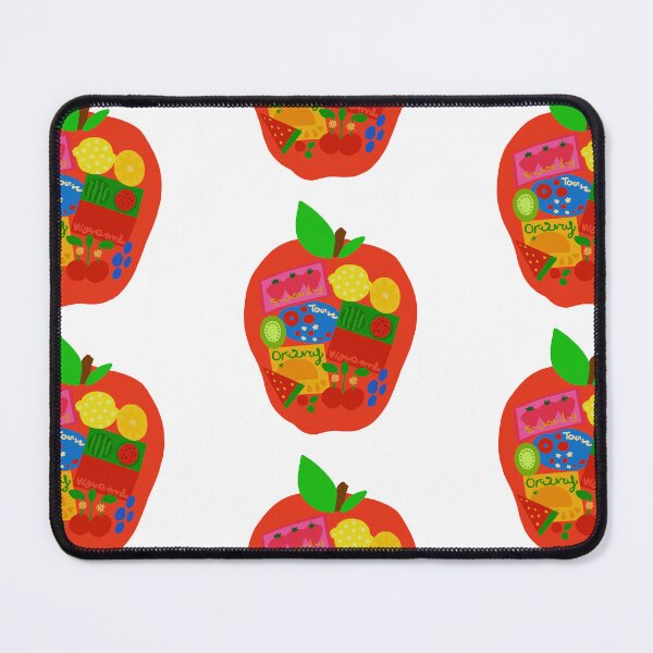 Item preview, apple with stickers designed and sold by kextr.