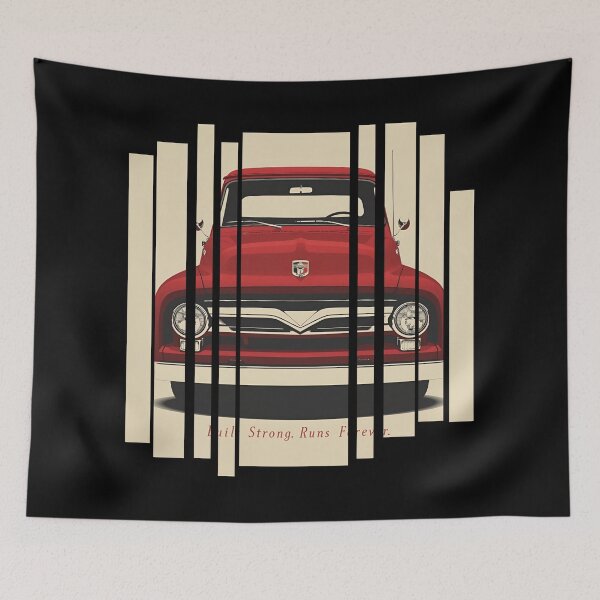 Item preview, For F100 Pickup Truck, 1956 vintage, retro, bold and iconic F100 1 designed and sold by Neon G.