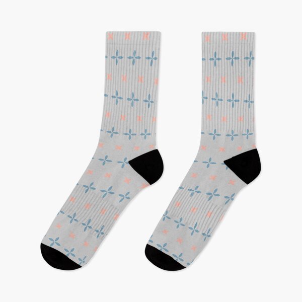 Item preview, Minimalistic pink and blue repeating pattern  designed and sold by VitSArt.