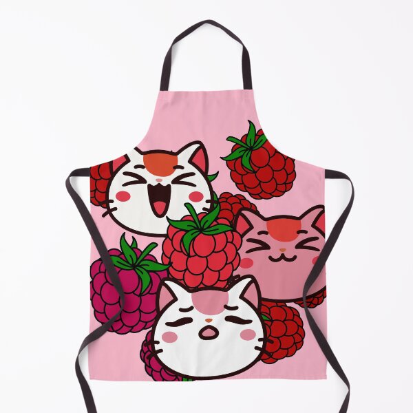Item preview, Cute Kawaii Cats with Raspberries designed and sold by Kanniax.
