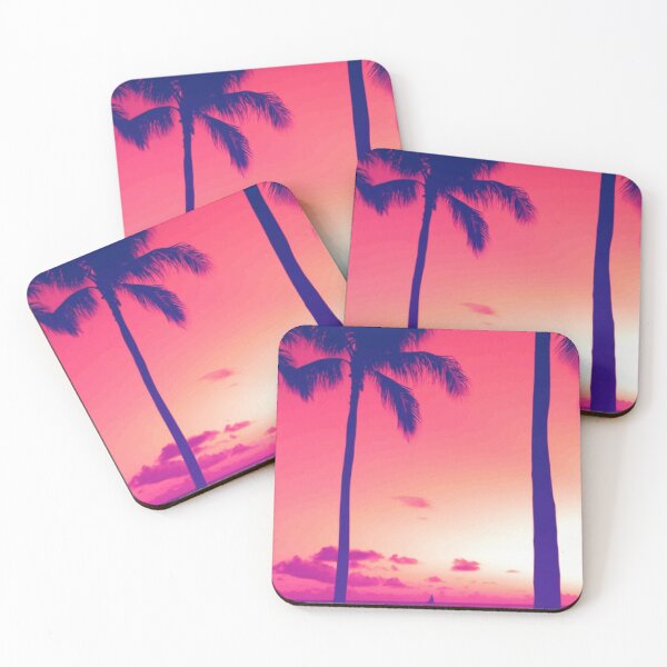 Item preview, Vaporwave Sunset Beach designed and sold by zerocult.