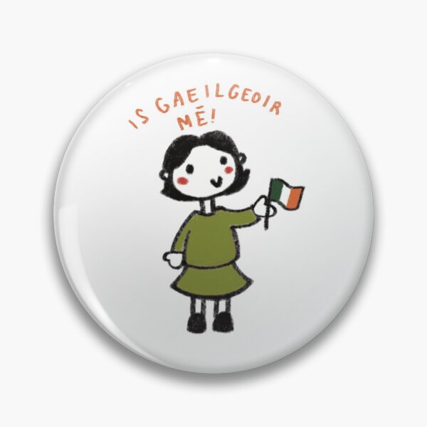 Item preview, Is Gaeilgeoir mé! Illustration designed and sold by shimzart5.