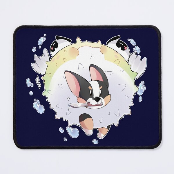 Item preview, Puffer Fish Corgi designed and sold by SaberMOWtain.