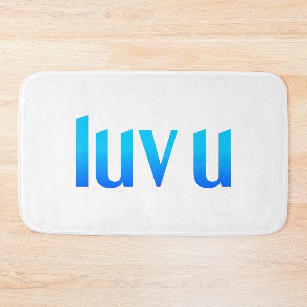 Item preview, Luv U, Blue Simple Classy  designed and sold by Memes N Lore .