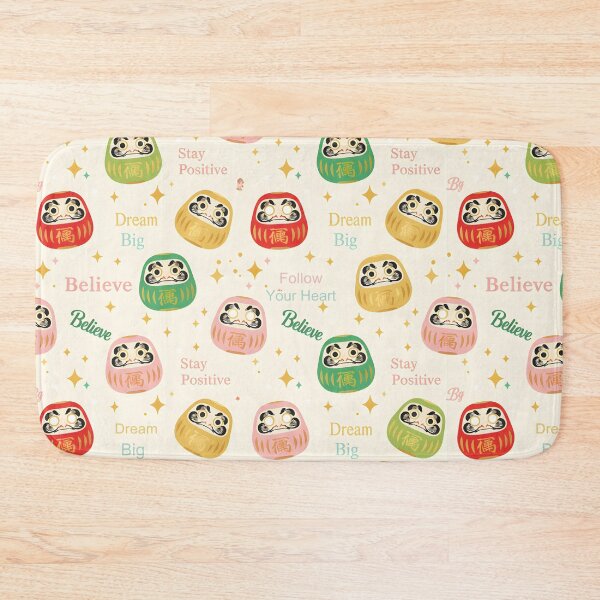 Item preview, Daruma Pattern Motivational Lucky Dolls designed and sold by daila70.