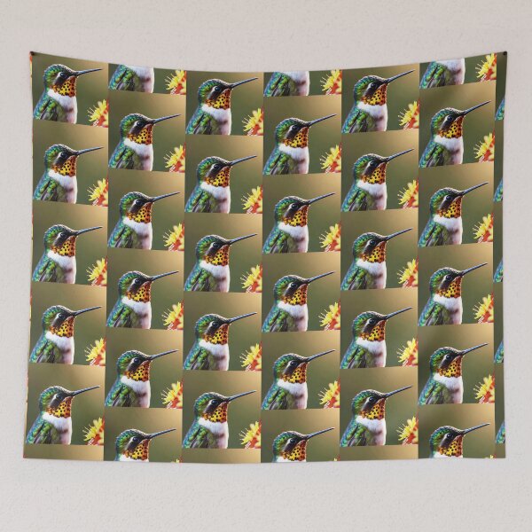 Item preview, Hummingbird portrait  designed and sold by Creative Visualize.