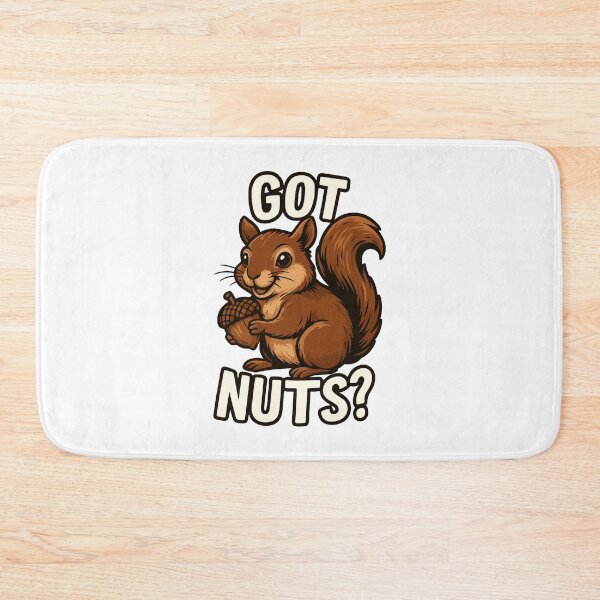 Item preview, Got Nuts? – Funny Squirrel Cartoon designed and sold by storelibertys.