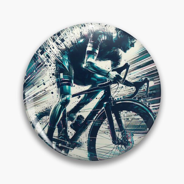 Item preview, Retrato abstracto ciclista designed and sold by RICAMTP.