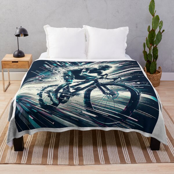 Item preview, Abstract cyclist portrait designed and sold by RICAMTP.