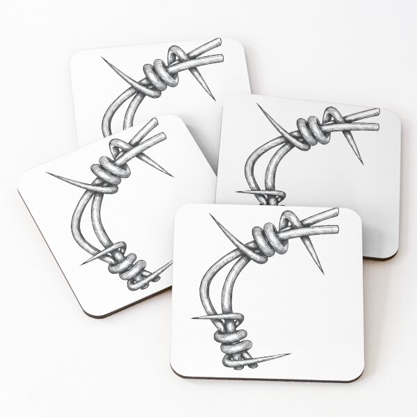Item preview, Barbed Wire designed and sold by Naux | Design & Illustration.
