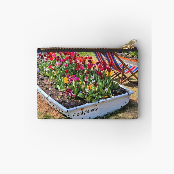 Item preview, Boat filled with flowers by the lake designed and sold by FranWest.