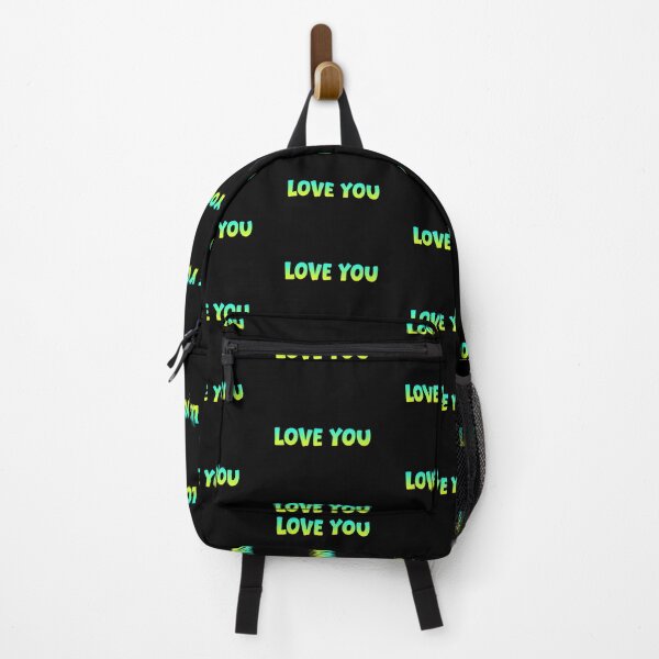 Item preview, Love You, Yellow and Green Bold designed and sold by Memes N Lore .