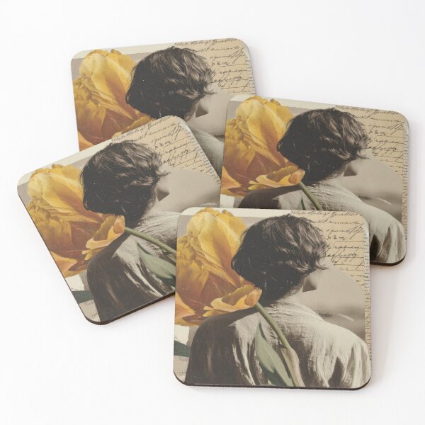 Item preview, Portrait of a person with a flower designed and sold by anytka.