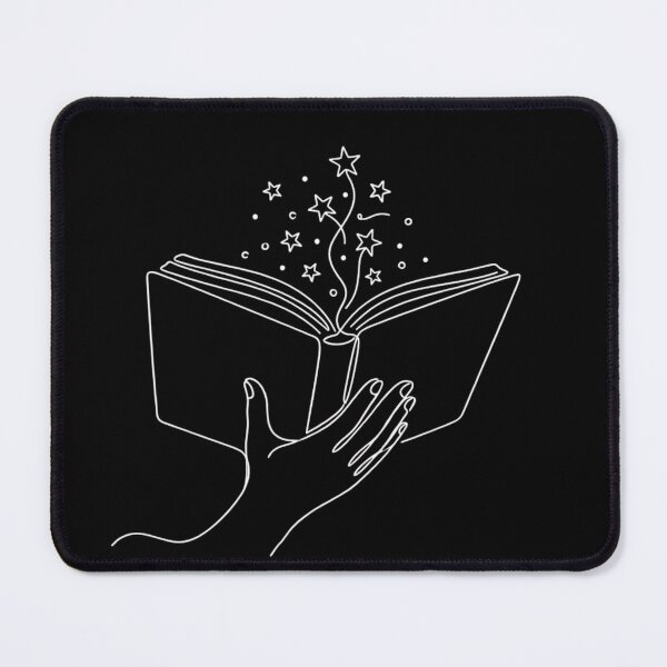 Item preview, Minimalist Celestial Reading Line Art designed and sold by HoruxDesign.