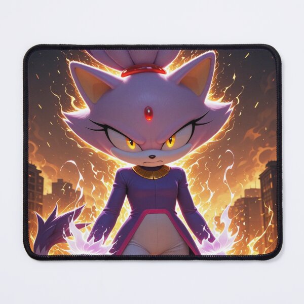 Item preview, Blaze the Cat designed and sold by AnimsAIUniverse.