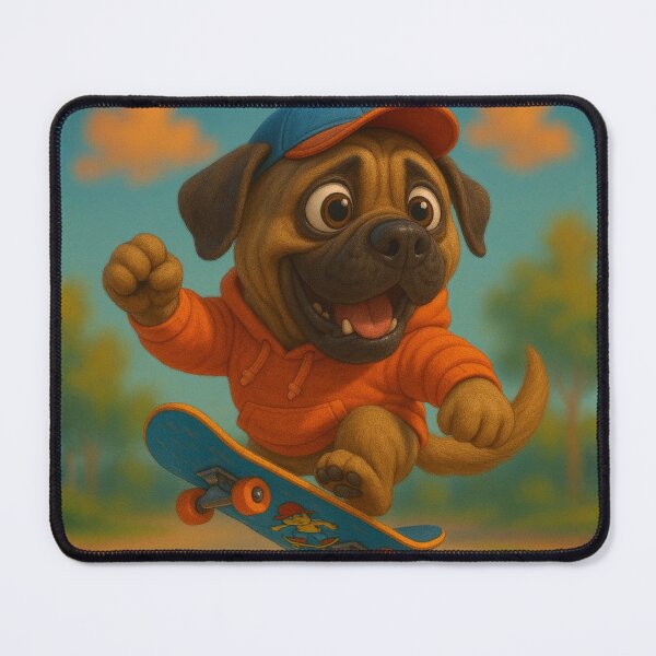 Item preview, Skater Mastiff designed and sold by Sillytoe.