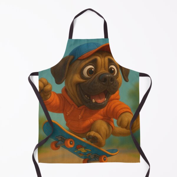 Item preview, Skater Mastiff designed and sold by Sillytoe.