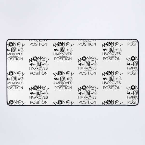 Item preview, Money Cant Buy Love Funny Bargaining Position Quote designed and sold by DesignsVault.