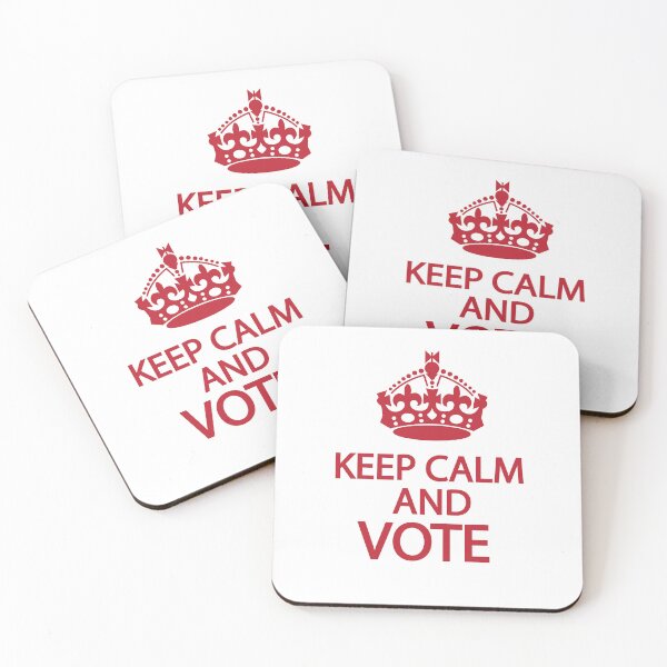 Item preview, Keep Calm And Vote designed and sold by ArtofDissent.