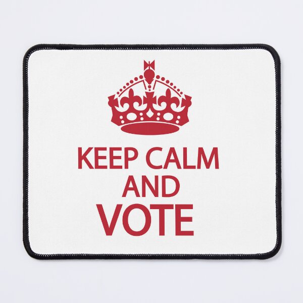 Item preview, Keep Calm And Vote designed and sold by ArtofDissent.