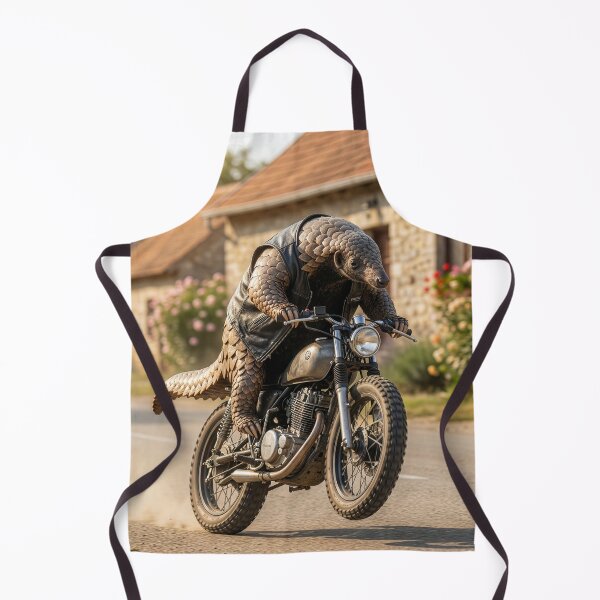 Item preview, Pangolin Zips through Village designed and sold by Tridentulus.