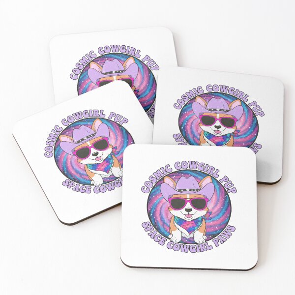 Item preview, Cosmic Cowgirl Pup - Y2K Space Western Paws designed and sold by HMUQ_VIBE.