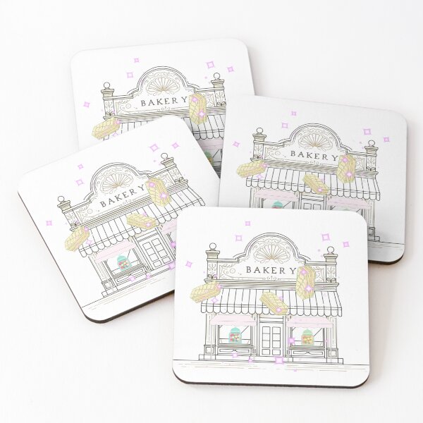 Item preview, Magical Bakery Illustration – Dreamy Cake Shop with Floating Desserts designed and sold by Sugar Wisdom .