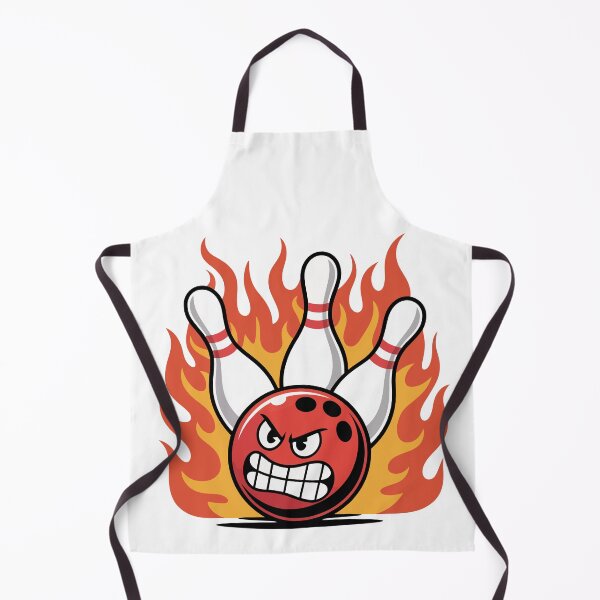 Item preview, Fiery Bowling Ball and Pins designed and sold by jkrphoto.