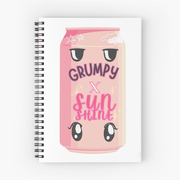 Item preview, Grumpy x Sunshine | Trope in a Can designed and sold by Nyxander's Bookish Catalogue.