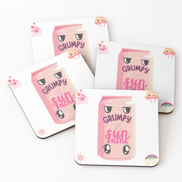 Item preview, Grumpy x Sunshine | Trope in a Can designed and sold by Nyxander's Bookish Catalogue.